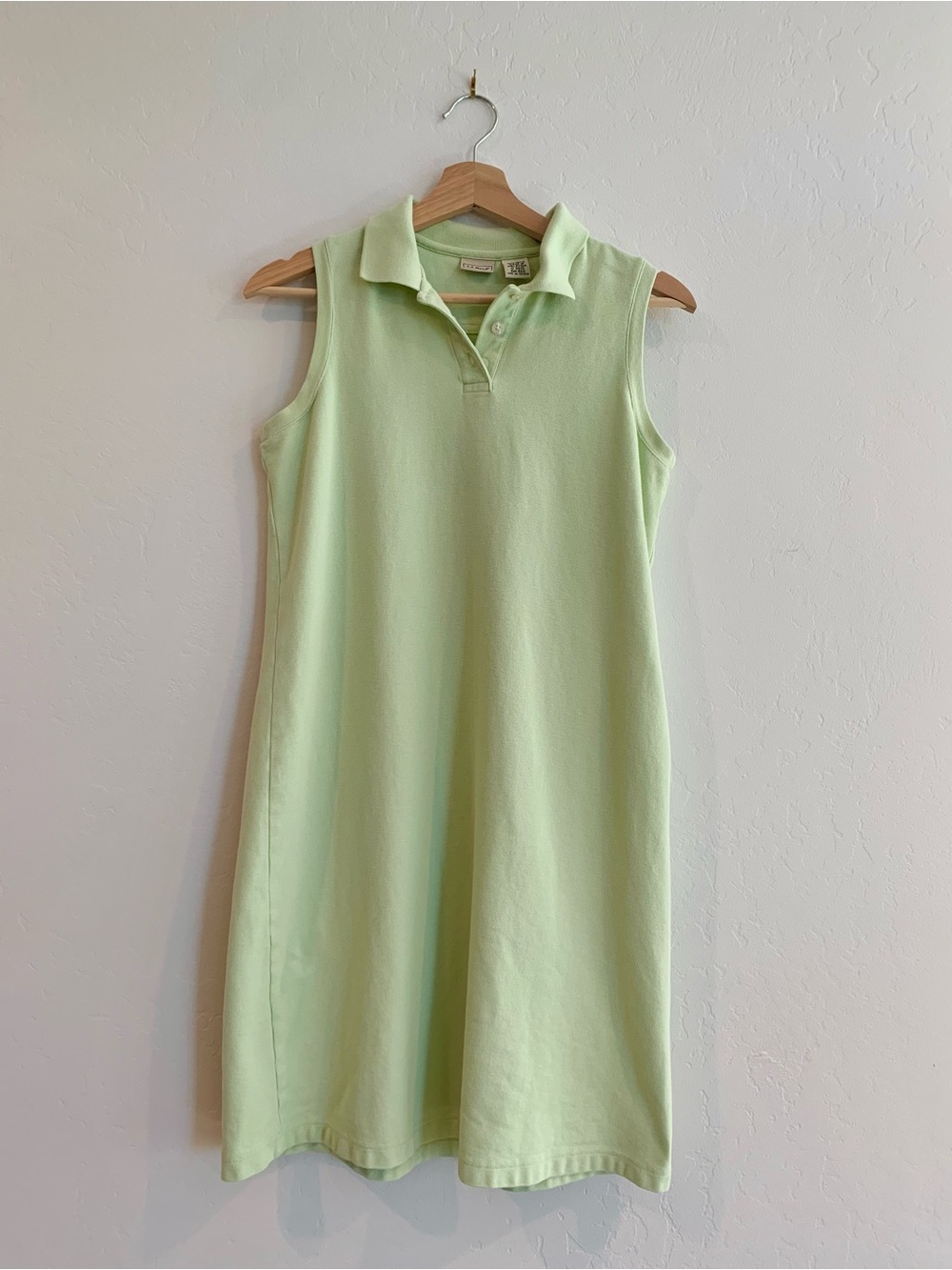 LL Bean - Vintage Y2K 90s - Lime Tennis Dress